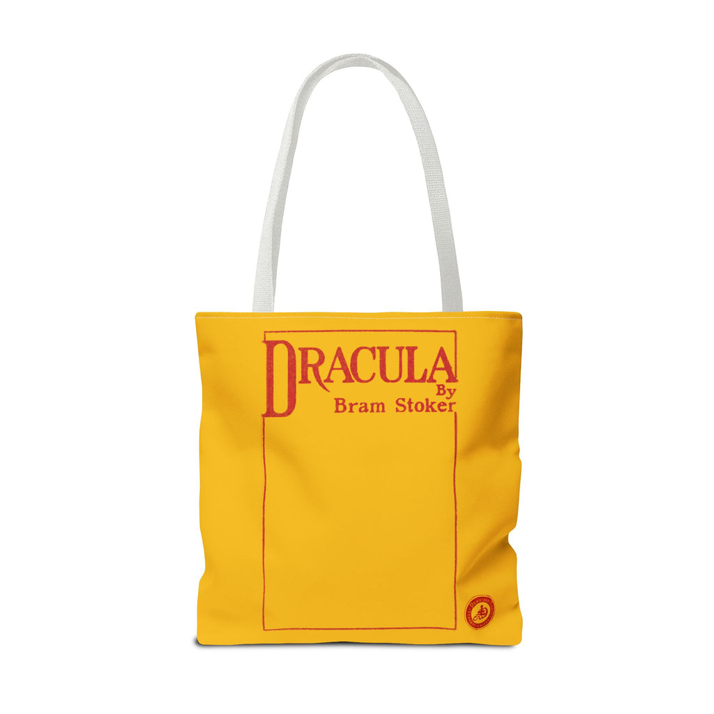 Dracula 1897 Yellow Cover Tote Bag Archibald Constable First Edition Bram Stoker Dracula Legacy
