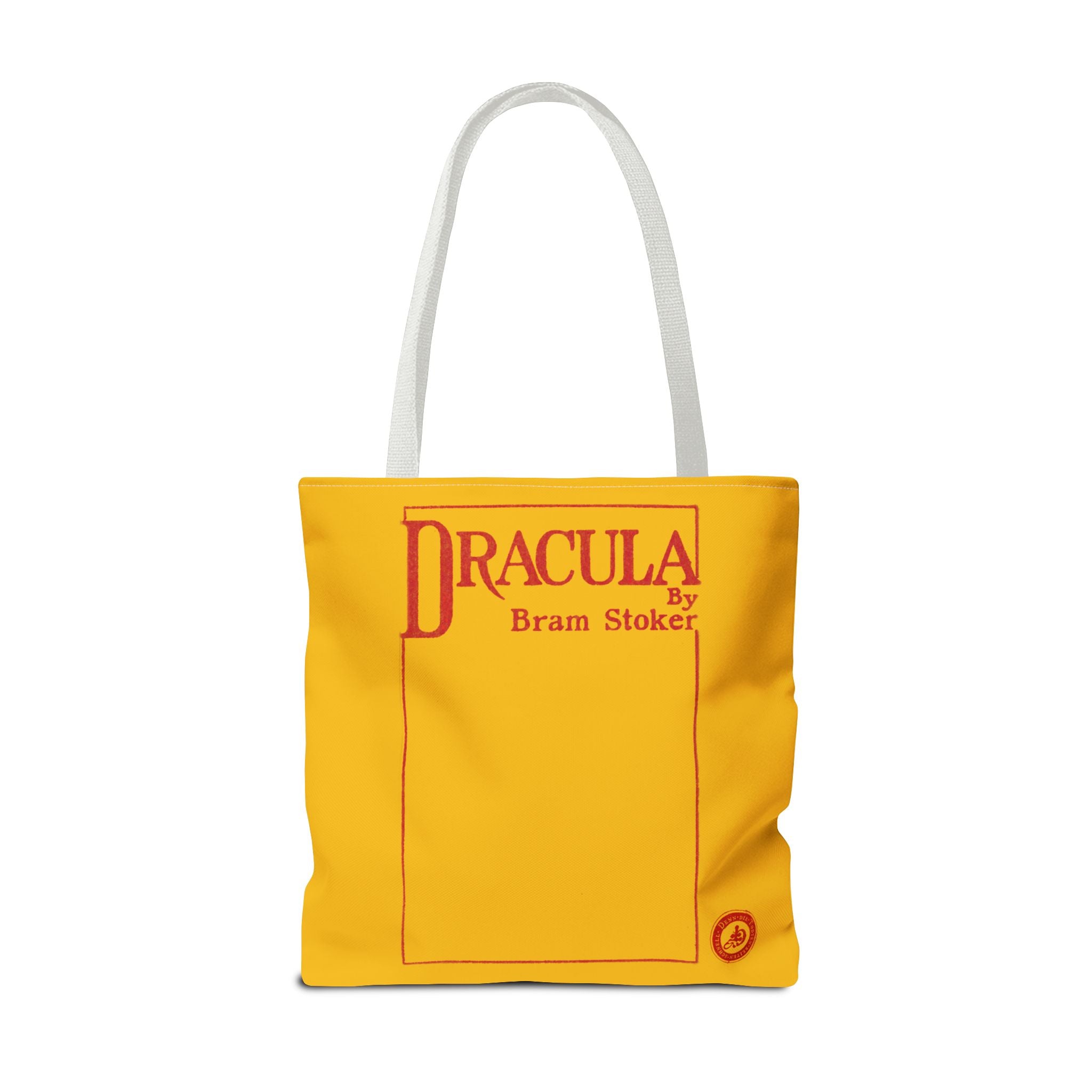 Dracula 1897 Yellow Cover Tote Bag Archibald Constable First Edition Bram Stoker Dracula Legacy