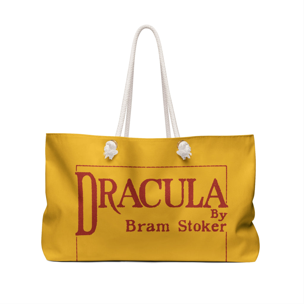 Dracula 1897 Weekender Bag Archibald Constable Yellow Cover Bram Stoker Dracula Legacy
