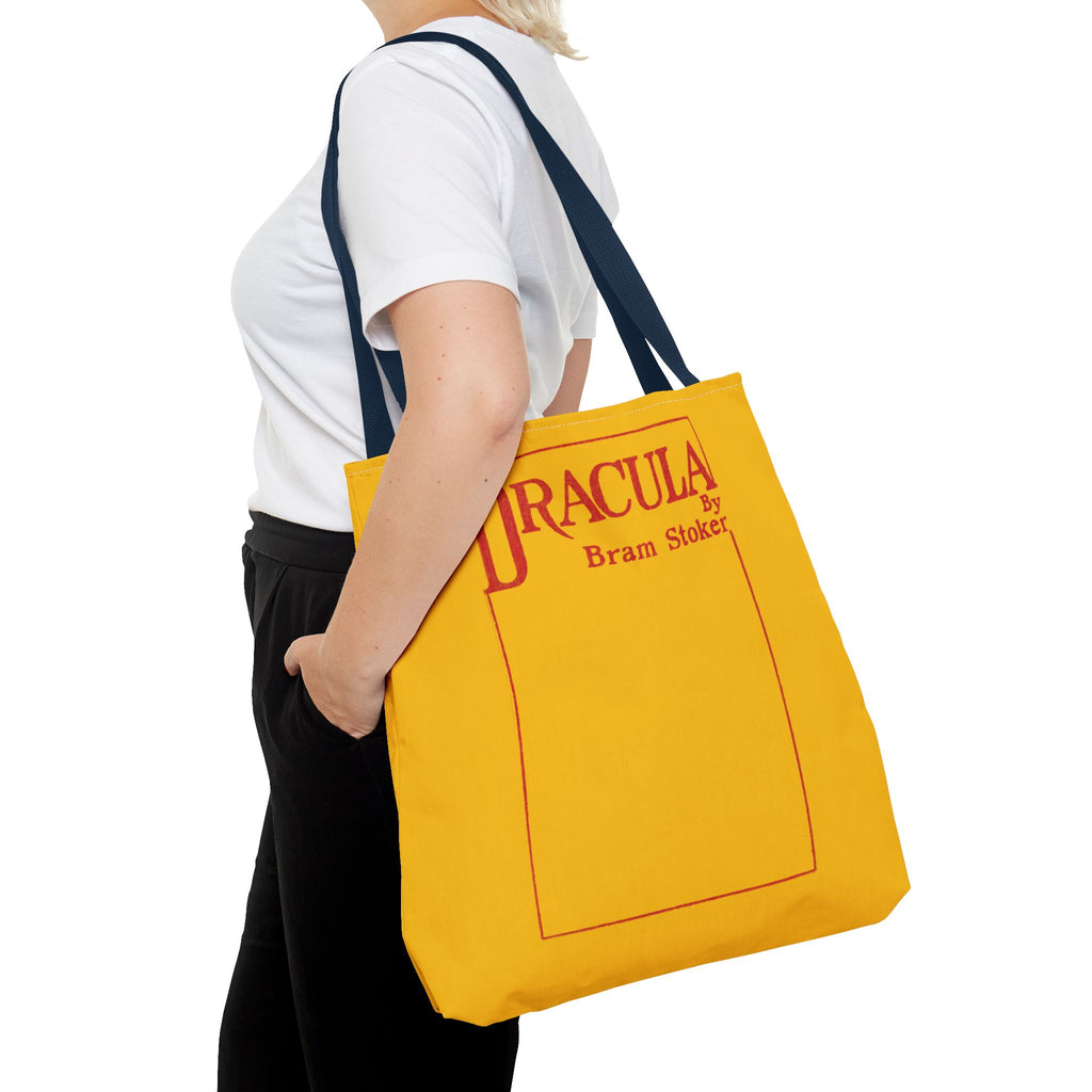 Dracula 1897 Yellow Cover Tote Bag Archibald Constable First Edition Bram Stoker Dracula Legacy