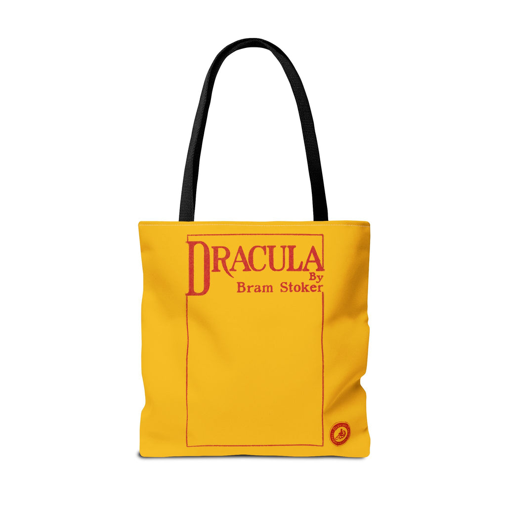 Dracula 1897 Yellow Cover Tote Bag Archibald Constable First Edition Bram Stoker Dracula Legacy