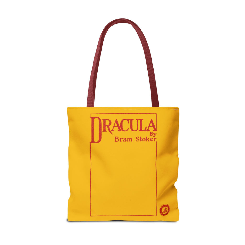 Dracula 1897 Yellow Cover Tote Bag Archibald Constable First Edition Bram Stoker Dracula Legacy