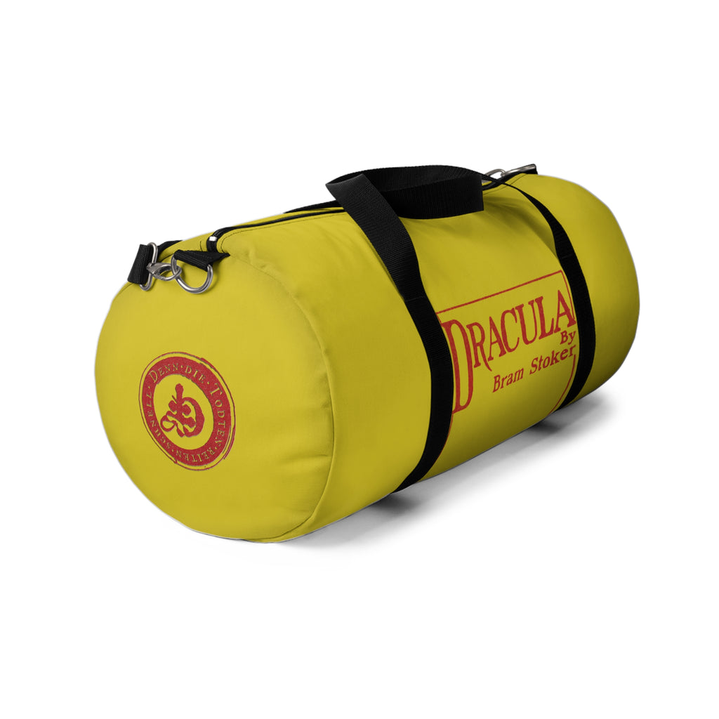 Dracula Book Cover Duffel Bag | Bram Stoker Literary Tote