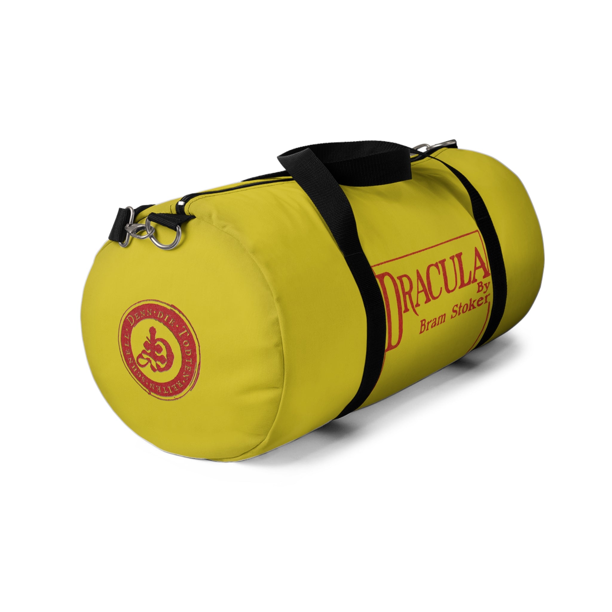 Dracula Book Cover Duffel Bag | Bram Stoker Literary Tote