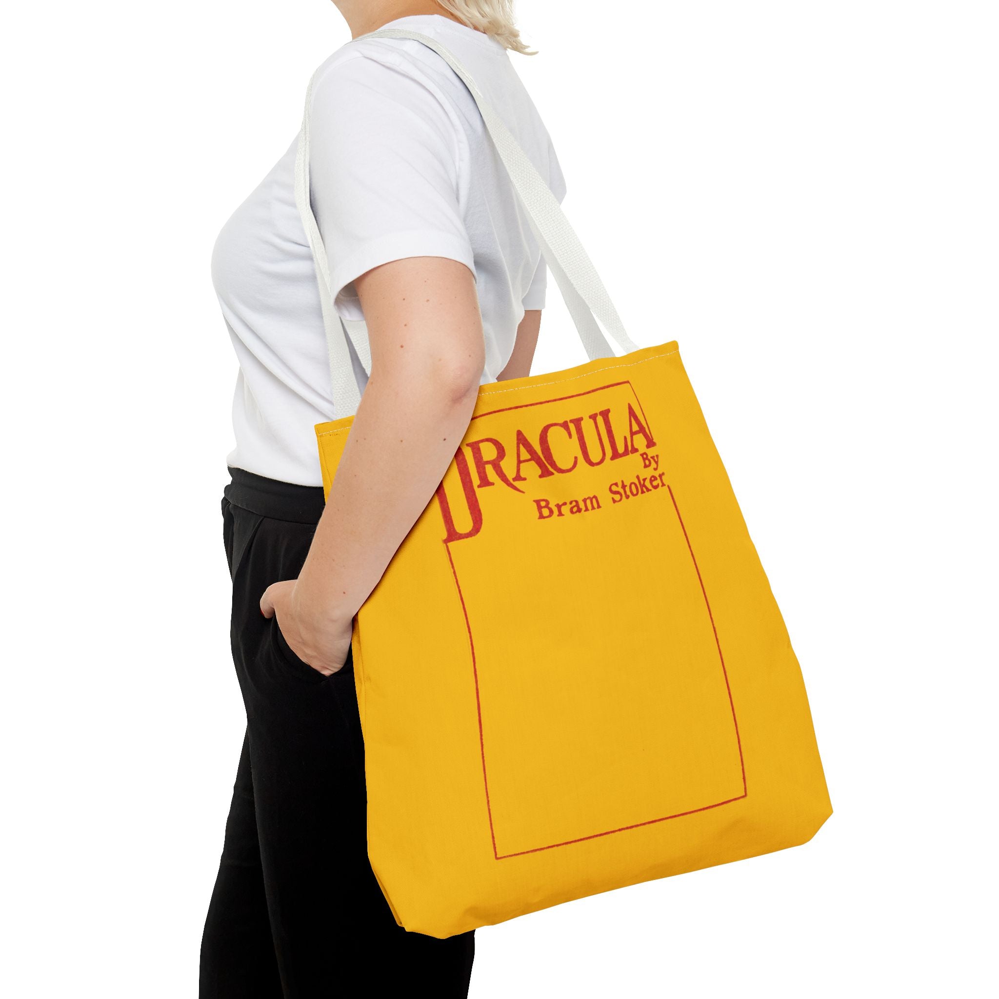 Dracula 1897 Yellow Cover Tote Bag Archibald Constable First Edition Bram Stoker Dracula Legacy