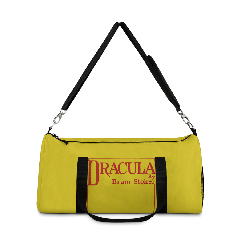 Dracula Book Cover Duffel Bag | Bram Stoker Literary Tote