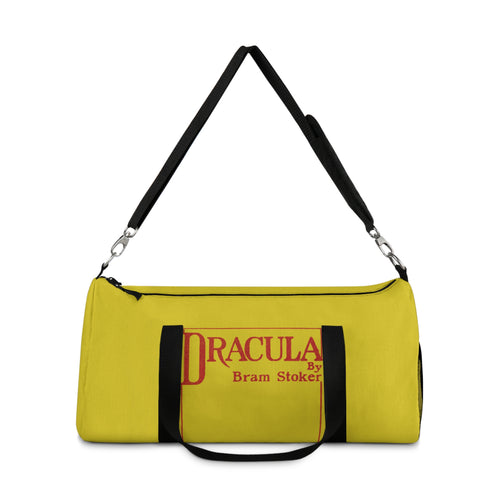 Dracula Book Cover Duffel Bag | Bram Stoker Literary Tote