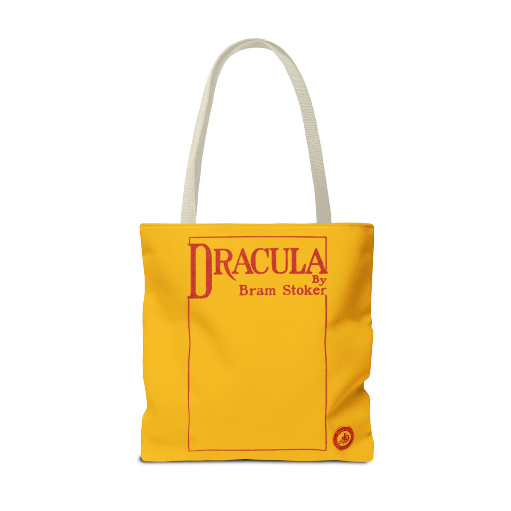 Dracula 1897 Yellow Cover Tote Bag Archibald Constable First Edition Bram Stoker Dracula Legacy