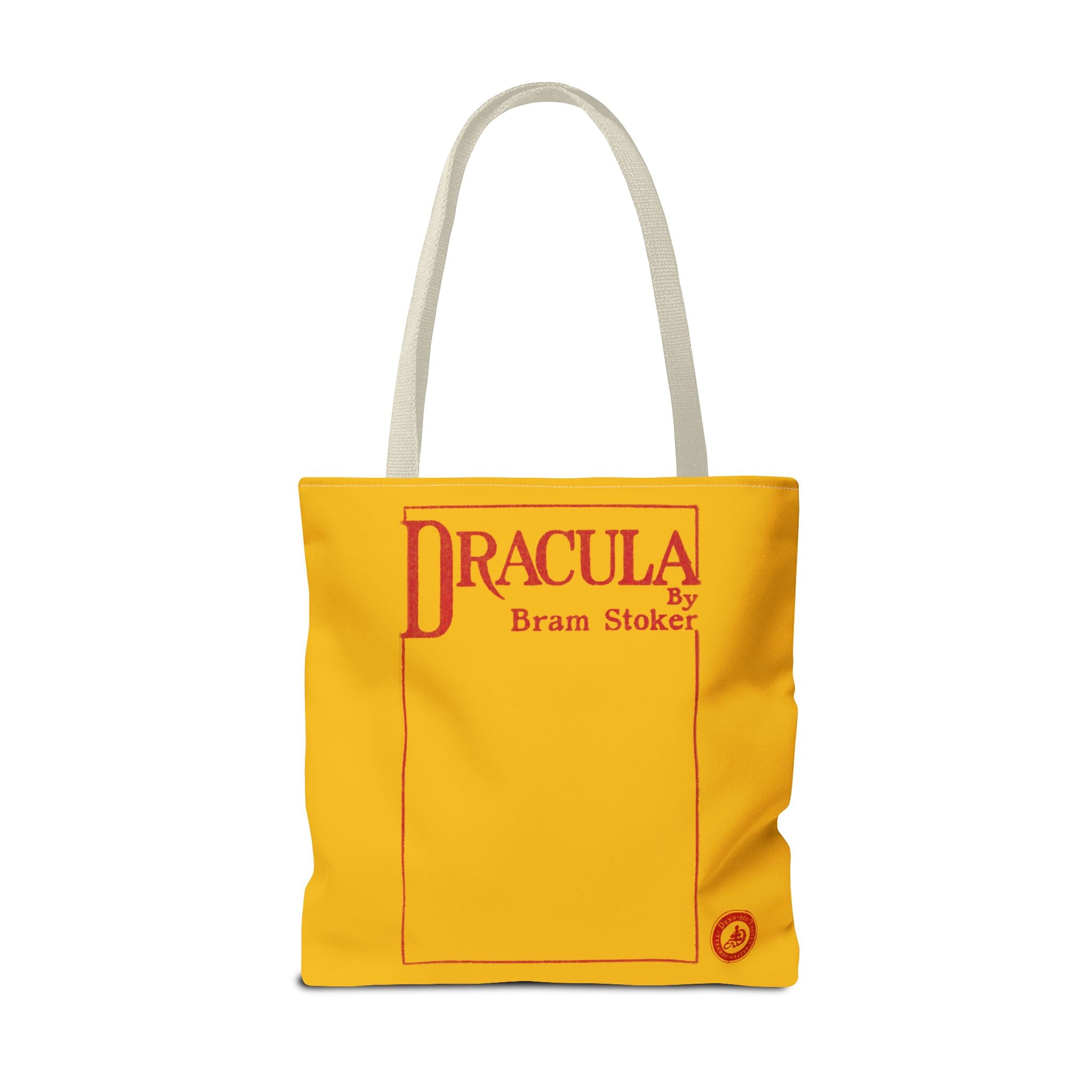 Dracula 1897 Yellow Cover Tote Bag Archibald Constable First Edition Bram Stoker Dracula Legacy
