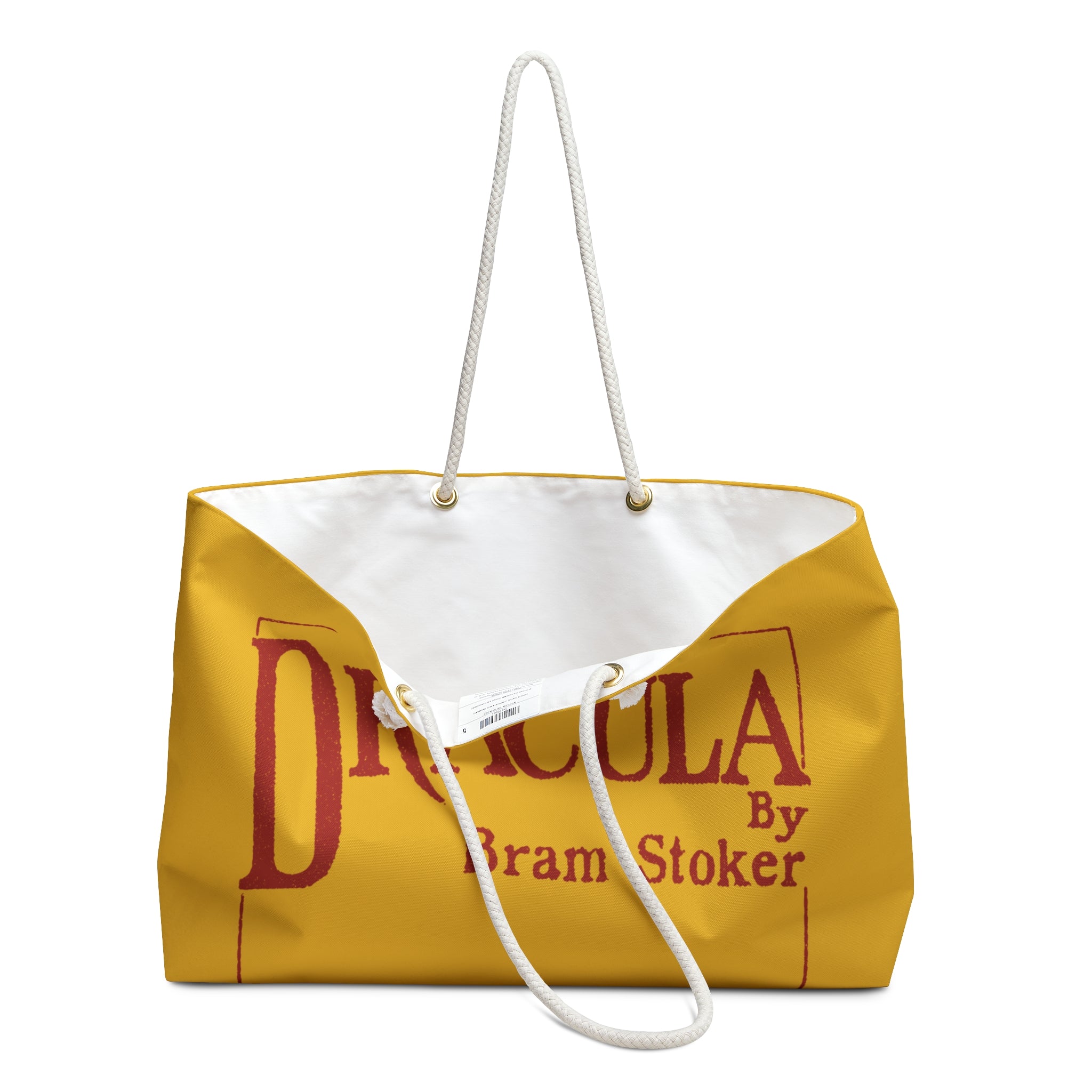 Dracula 1897 Weekender Bag Archibald Constable Yellow Cover Bram Stoker Dracula Legacy