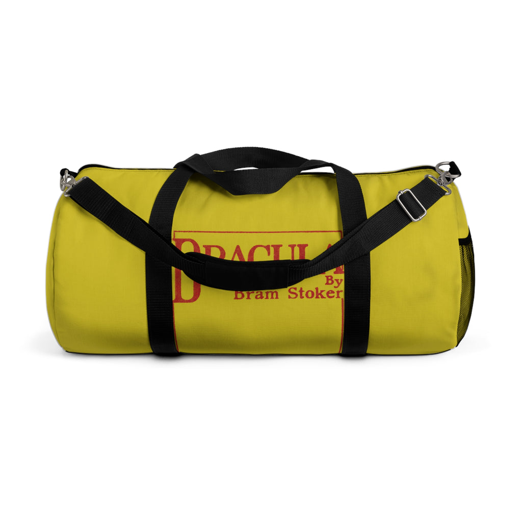 Dracula Book Cover Duffel Bag | Bram Stoker Literary Tote