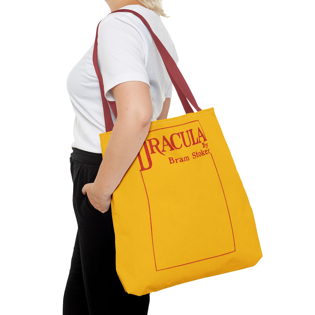 Dracula 1897 Yellow Cover Tote Bag Archibald Constable First Edition Bram Stoker Dracula Legacy
